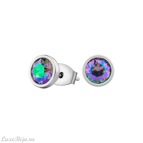 Пусеты Fiore Luna Crystal Paradise Shine SWE297 CPS S