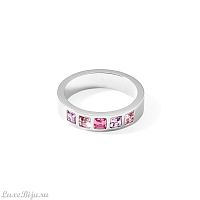 Кольцо Coeur de Lion Rose-Silver 18.5 мм 0130/40-1917 58