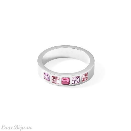 Кольцо Coeur de Lion Rose-Silver 18.5 мм 0130/40-1917 58