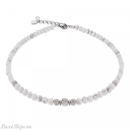 Колье Coeur de Lion White 4847/10-1400