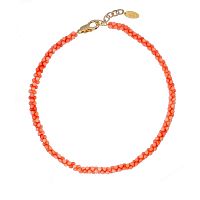 Колье Lanzerotti, Anne with an E, с кораллом, LZ-25.08-260 розовый