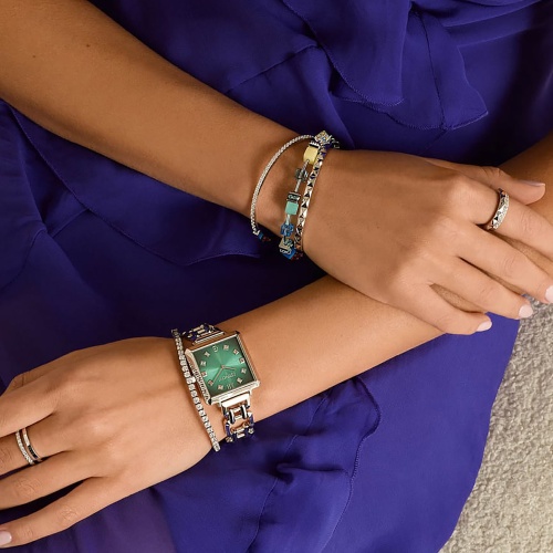 Браслет Coeur de Lion Crystal-Silver, 0146/32-1817 19 фото 4