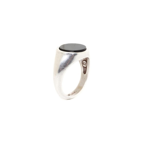 Кольцо Nature Bijoux, Chevaliere, с черным рогом, NB24.1-19-24850 черный, 20 фото 7