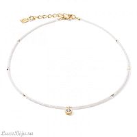 Колье Coeur de Lion White Gold 5033/10-1416