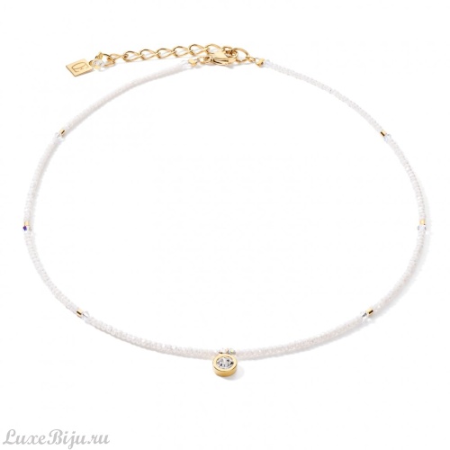 Колье Coeur de Lion White Gold 5033/10-1416