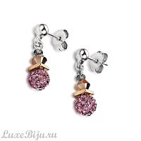 Серьги Coeur de Lion Multicolor Rainbow, *4846/21-1520