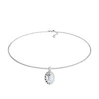 Колье Qudo TIVOLA UNICA big (S/P) Crystal 3cm, 420500