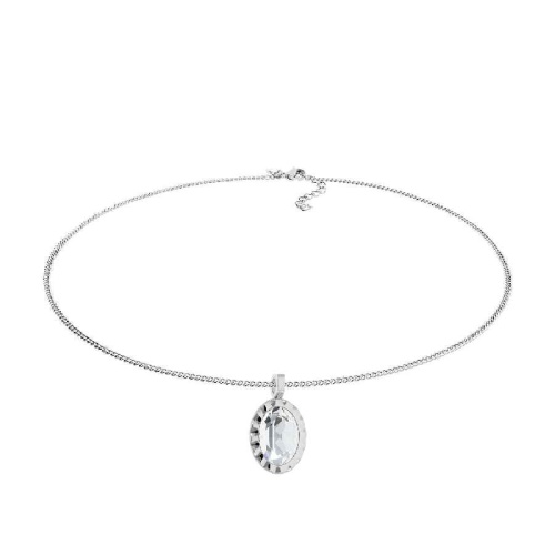 Колье Qudo TIVOLA UNICA big (S/P) Crystal 3cm, 420500