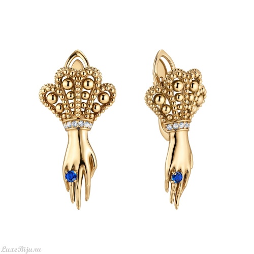 Серьги Fiore di Firenze OR4472 CHBL фото 2
