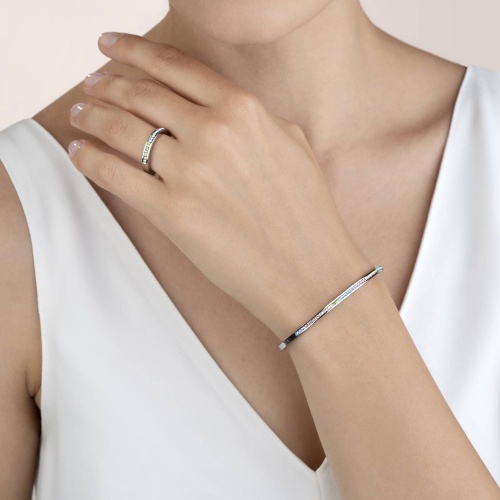 Браслет Coeur de Lion Crystal-Silver 17 см, 0127/33-1817 фото 2