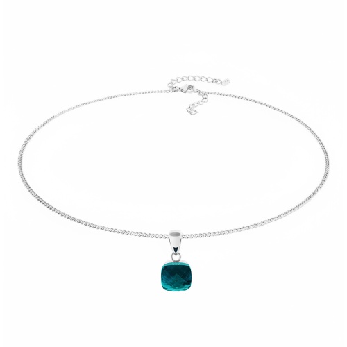 Колье Qudo FIRENZE (S) Blue Zircon, 107000/48-4601