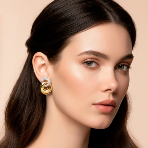 Серьги Fiore Luna, AG210015E-001 G фото 4