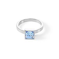 Кольцо Coeur de Lion Light Blue-Silver 16.5 мм, 0500/40-0741 52