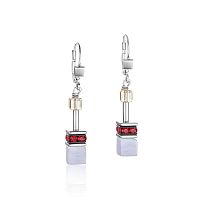 Серьги Coeur de Lion Blue-Red, 4905/20-0703