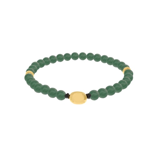 Колье VIDDA, Hera, с авантюрином и кожей, VD25.1-02171203 зеленый, 50см