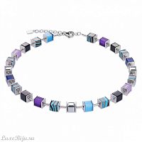 Колье Coeur de Lion Blue-Purple 4747/10-0708