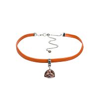 Колье Fiore Luna Vintage Rose / Orange Leather, B2110SW-N06.5 R/S