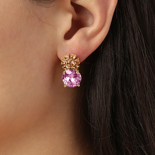 Серьги Dyrberg Kern BECKIA SG LIGHT ROSE / PEACH, 460070 фото 4