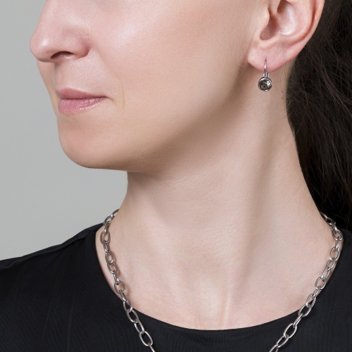 Серьги Dyrberg Kern MADU SS GREY, 450141 фото 4