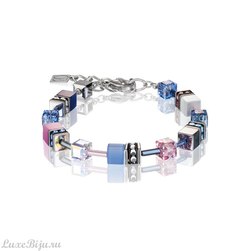 Браслет Coeur de Lion Blue-Rose 2839/30-0719
