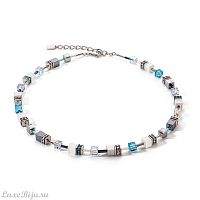 Колье Coeur de Lion Aqua Monochrome 4012/10-2000