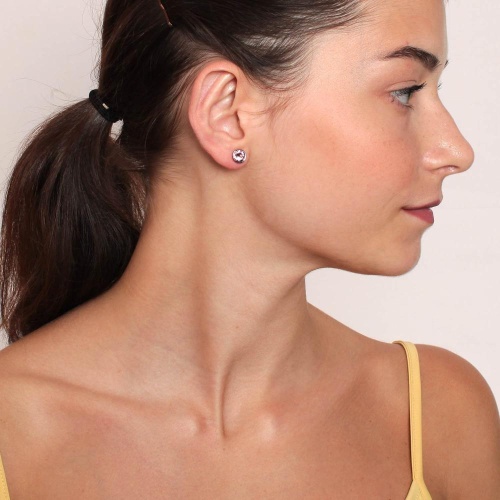 Пусеты Fiore Luna Light Rose SWE298 LR S фото 3