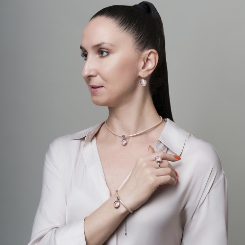 Браслет Fiore Luna Dusty Pink Delite, C1902.M01 R/S фото 4