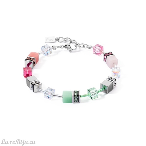 Браслет Coeur de Lion Green-Pink, 4023/30-0504