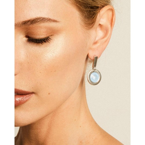 Серьги VIDDA, Sweet, с кристаллом Swarovski, VD25.2-01846 серый фото 2