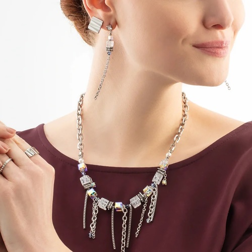 Серьги Coeur de Lion Crystal-Silver, 3020/21-1817 фото 9