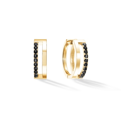 Серьги Coeur de Lion Black-Gold, 0136/21-1316 фото 6