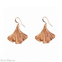 Серьги Ester Bijoux Гинкго LF14C-G BR