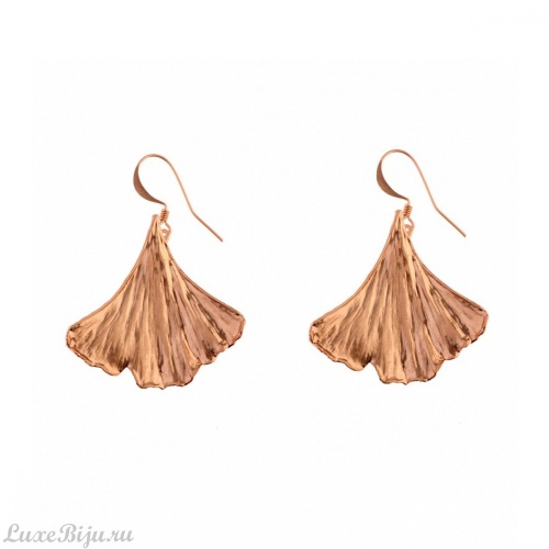 Серьги Ester Bijoux Гинкго LF14C-G BR