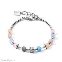 Браслет Coeur de Lion Fine Pastel Blue-Rose 5028/30-0719