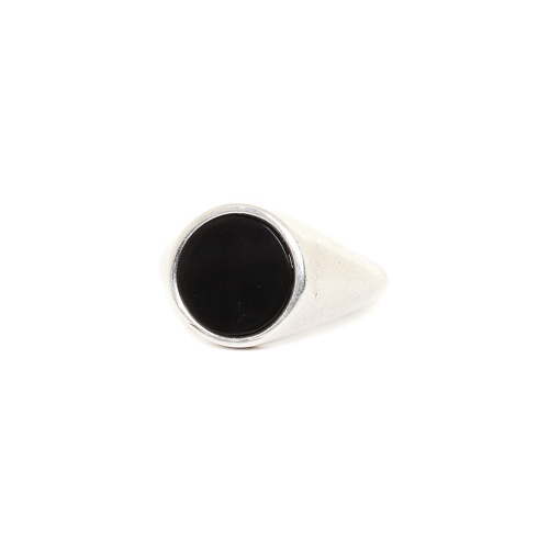 Кольцо Nature Bijoux, Chevaliere, с черным рогом, NB24.1-19-24850 черный, 20 фото 2