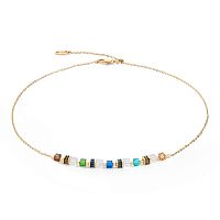 Колье Coeur de Lion Multicolour Gold, 5076/10-1516