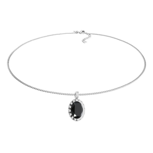 Колье Qudo TIVOLA UNICA big (S/P) Jet 3cm, 420512 фото 6