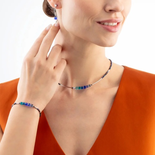 Колье Coeur de Lion Blue, 5027/10-0700 фото 9