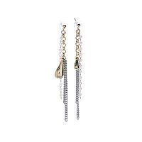 Серьги Moon Paris, Bohemia, с жемчугом и цепями, MB-21.11-022 золотистый