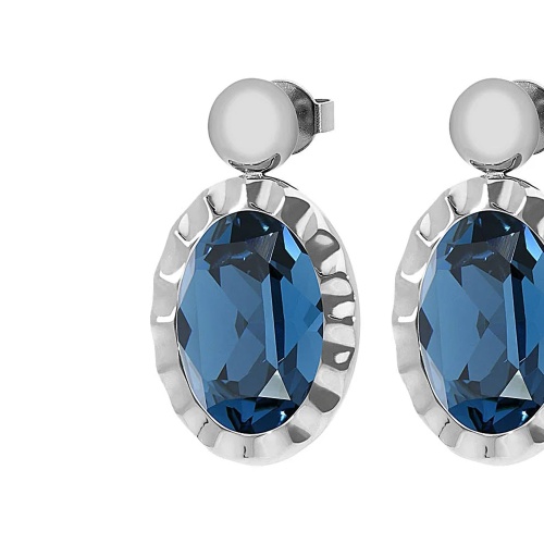 Серьги Qudo TIVOLA UNICA big (S/P) Montana 2,65cm, 332006 фото 8