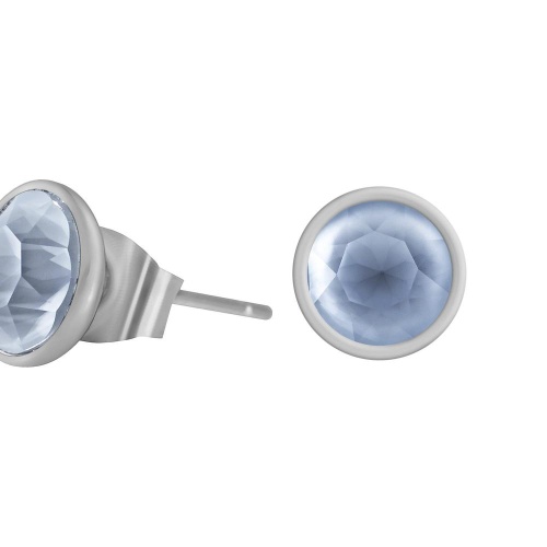 Пусеты Fiore Luna Powder Blue SWE298 PB S фото 2