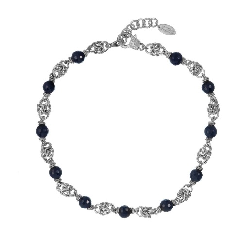 Колье Lanzerotti, Pianoforte, Королевский Бисмарк, оникс, LZ-25.12-385 черный