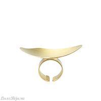 Кольцо Katerina Vassou, Tenor, разъемное, с геометрическим элементом, KV26.1-406055G золотистый