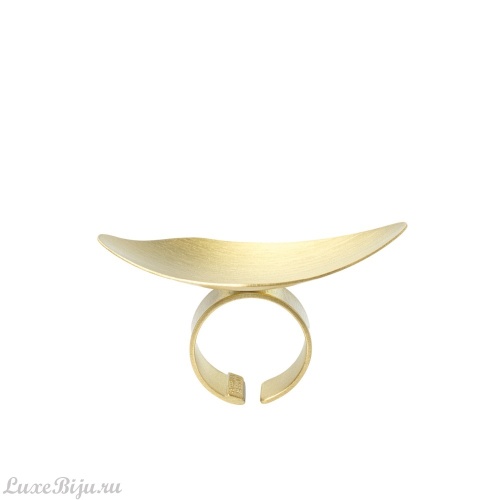 Кольцо Katerina Vassou, Tenor, разъемное, с геометрическим элементом, KV26.1-406055G золотистый