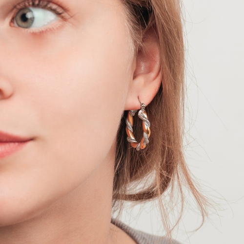 Серьги Fiore Luna 3 в 1, AWE2455-D фото 2