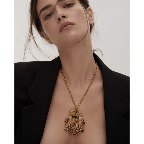 Колье Celeste G, с гербом и кристаллами Swarovski, CS26.1-2148 золотистый фото 3