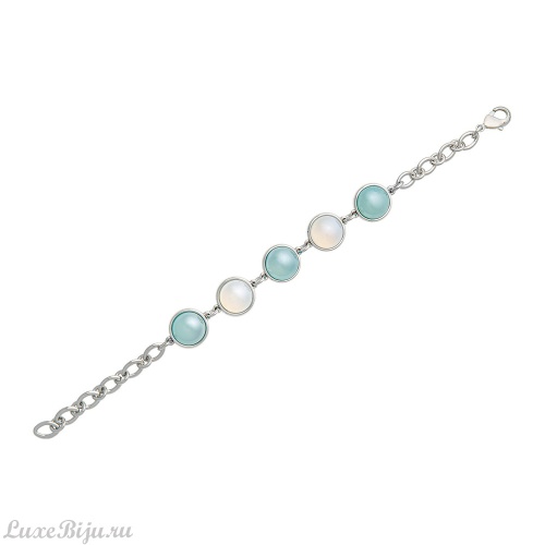 Классический браслет Pearl B.Agate-Opaline C1362.21.25 BL/BW/S