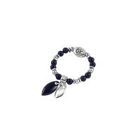 Кольцо Lanzerotti, Pianoforte, стрейч, с ониксом, гематитом и эмалью, LZ-26.01-023 черный