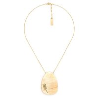 Колье Nature Bijoux, Calliope, с перламутром и золотой нитью, NB25.1-15-43405 золотистый