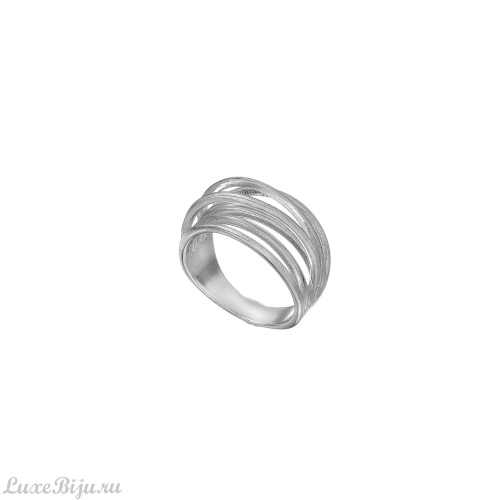 Кольцо Dansk Copenhagen, Tara Slim, минималистичный дизайн, DNSK25.2-1C1161 серебристый, 17,5